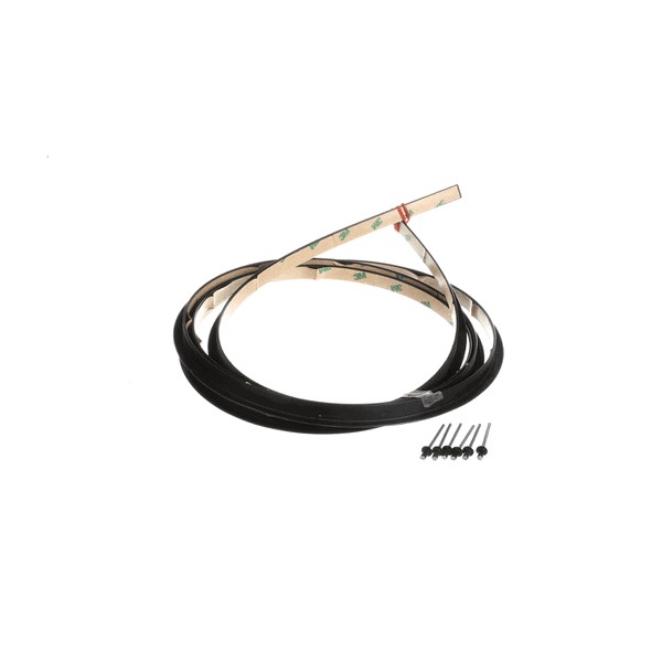True 870319 Gasket Lid Kit L-Shaped Black TD/TM-95