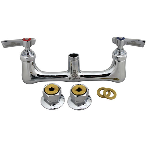 Component Hardware Group KL54-Y001-JF Heavy-Duty Wall Faucet Base 8" Centers