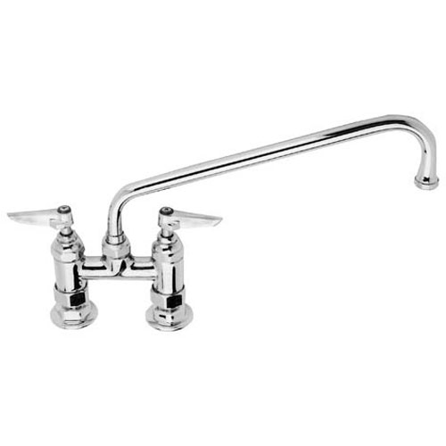 T&S Brass 0225M Faucet 4" CTR Deck 12" NOZ