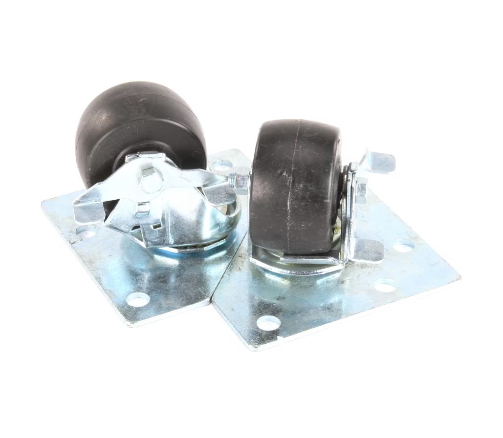 Garland 4524737 Swivel Plate Caster Kit W/Brake 3" 2-Pack