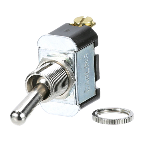APW 65330 Toggle On/Off Switch, SPST, 20A/125V, 10A/277V, Fits 1/2" Hole