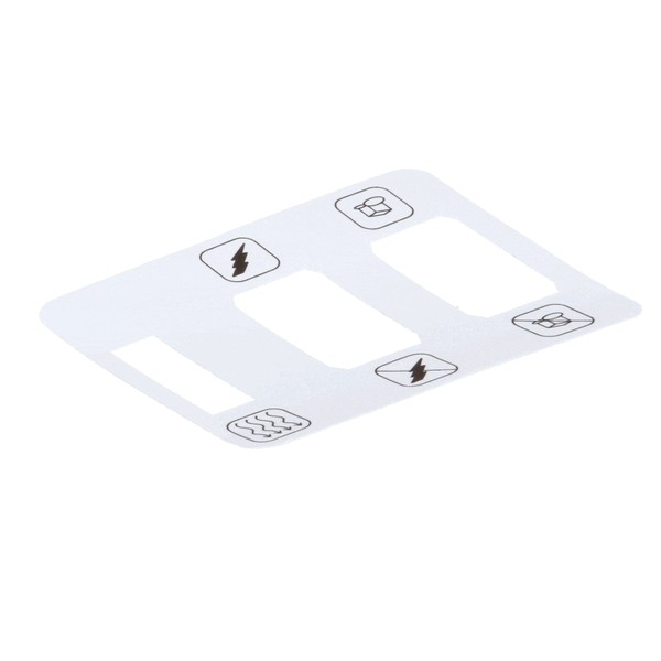 Frymaster 8020765 Label Control Panel 45 Series