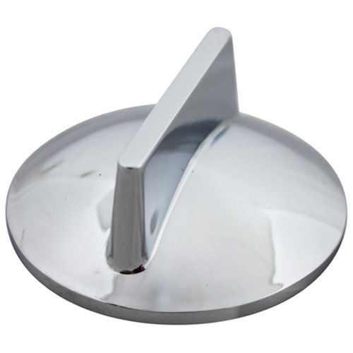Garland 224008 Chrome Metal Knob 2" DIA, Mount .240", 5/16" Protrusion