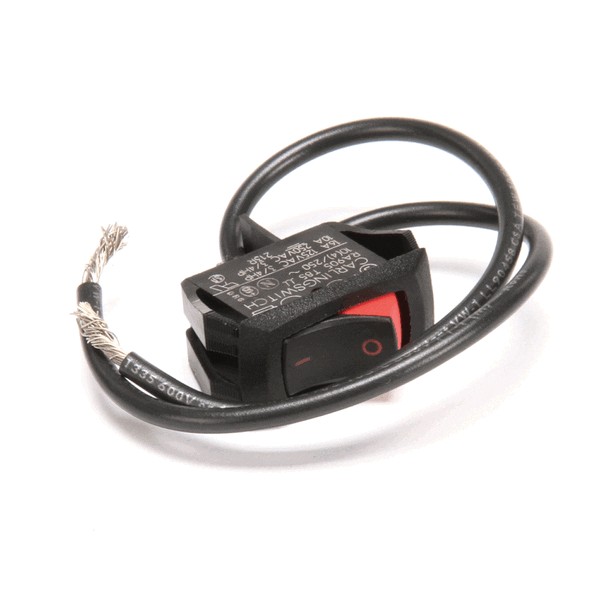 Hobart 411496-B10 Fryer SPST Rocker Switch On/Off Black