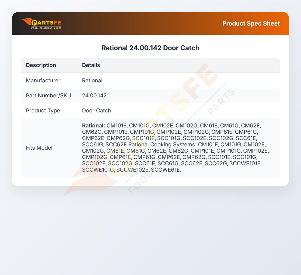 Rational 24.00.142 Door Catch
