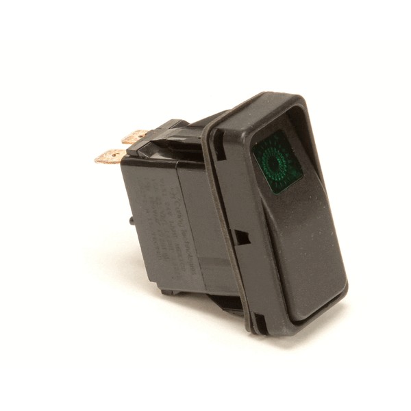 Groen 155548 Steamer Power Recessed Rocker Switch Green Indicator Lighted