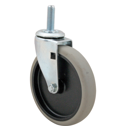 Darling International 700003 Gray 5" Swivel Caster Wheel 1/2-13 Thread