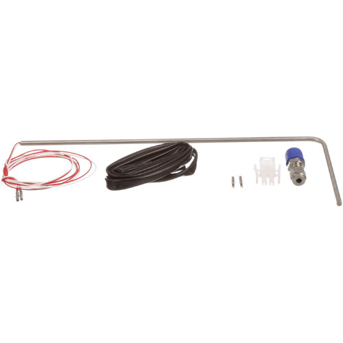 Frymaster FM8262423 Fryer Computer Probe 11-1/4" X 4-1/4" 3/16" DIA 36" Leads W/1/8" Male Push Pin 35" HI-Temp Sleeve