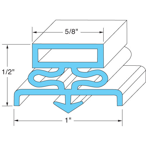 Traulsen SER-60089-00 Door Gasket