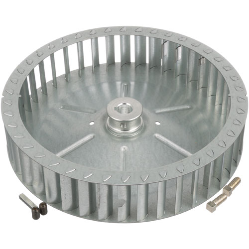 Duke 153093K Oven Blower Wheel W/ with Puller Hub, 9-7/8" X 2-1/8" CCW