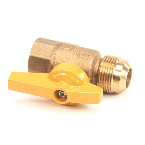 Pitco 60128101 Fryer Gas Supply Valve Shutoff Brass