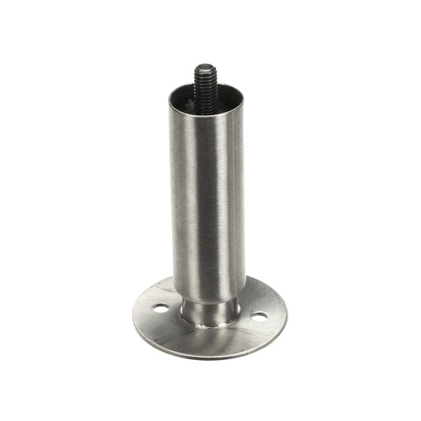 Star Mfg 2A-72500-06 Fryer Leg W/Round Flanged Foot  Adjustable Bolt 5 1/2"