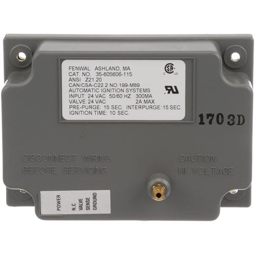 Hobart 354447-00001 Ignition Module 5-1/4" X 3-3/4" 24V