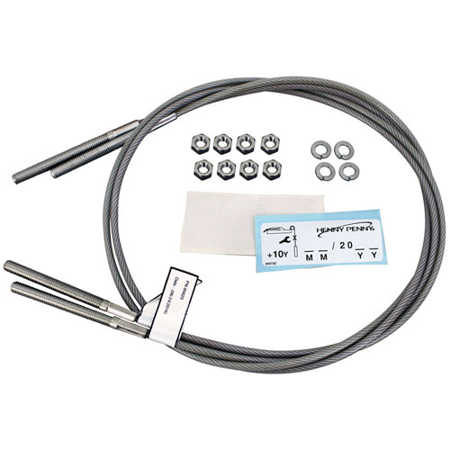Henny Penny 35207 54-1/2" Long Pulley Cable Kit