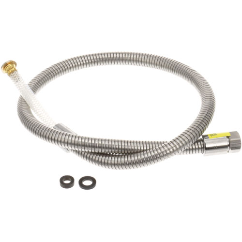 T&S Brass B-0044-H2A Flexible Hose W/O Handle 44"
