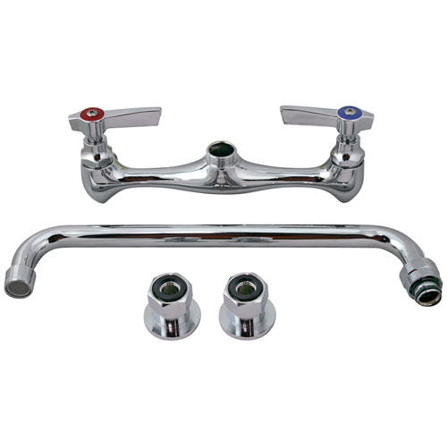 Component Hardware Group KL13-8012 8"Wall Mount Faucet 12"Sprout Leadfree