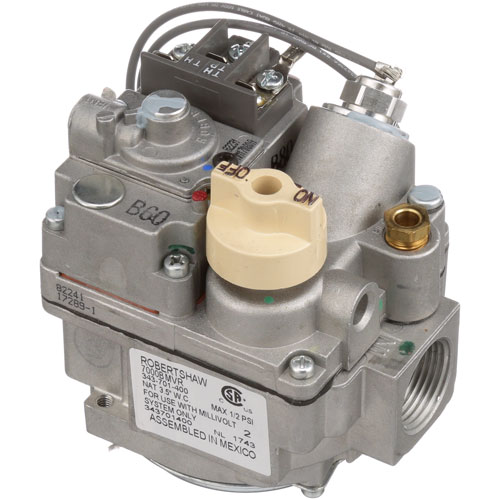 American Range A80102 Natural Gas Safety Valve 4" WC  3/4" FPT IN X 3/4" FPT OUT