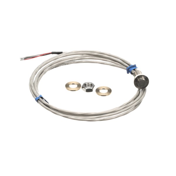 Hatco 02-01-296-00 Heated Well Probe Button Stainless Steel