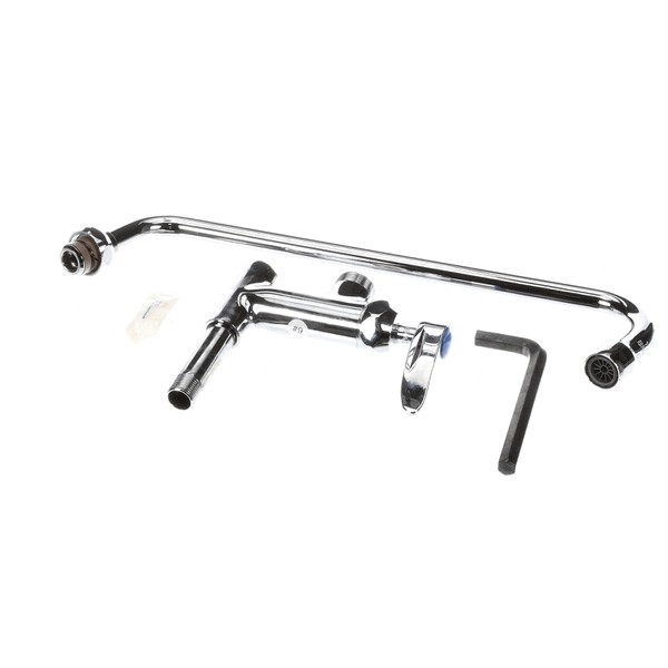 T&S Brass B-0156-CR Add-On Faucet W/12" Swing Nozzle Cerama Cartridge & Lever Handle