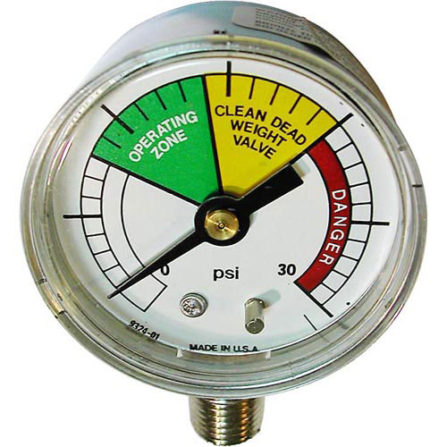 BKI (Barbeque King) G0064 Pressure Gauge, 0-30