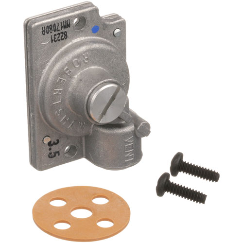 Hobart 00-721084-00001 NAT Gas Pressure Regulator, 3.5" WC, ADJ 3" TO 7" WC,  LP To NAT Conversion