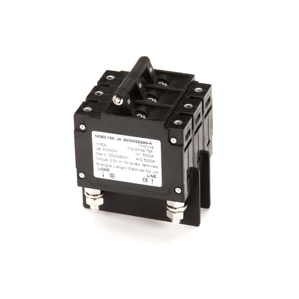 Garland 4532382 Clamshell Grill Circuit Breaker 3-Pole 60A