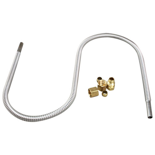 Vulcan Hart 722230 1/4" Stainless Steel Flex Tube Kit with Fittings