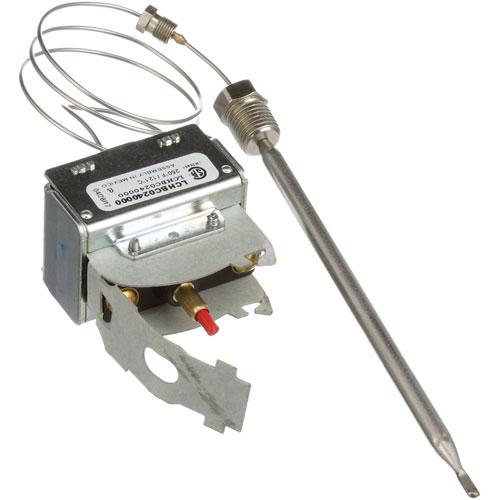 Pitco PP10271 Pasta Cooker Hi-Limit Thermostat W/Manual Reset LCH 1/4" Bulb