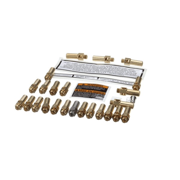 Henny Penny 14723 Fryer Gas Conversion Kit NAT To LP 600SSI