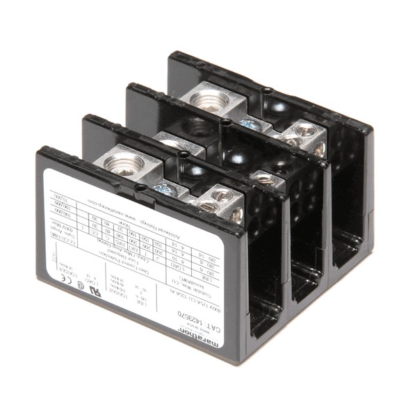 Frymaster 8073970 3-Pole Terminal  Block 175A 600V