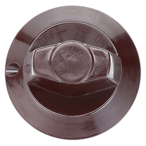 Hobart 843765 Red Knob W/set Screw, Burner Valve Knob , D-Stem Flat Down