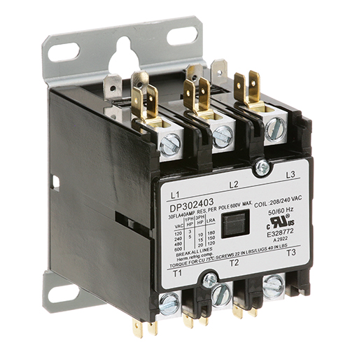 Groen GR9210 Contactor (3 Pole,30 Amp,240V)