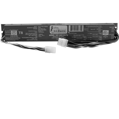Anthony 60-13258-0002 Dual-Lamp Ballast Universal 0.85A 40W 120-277V AC Plastic Blue