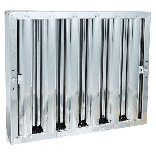 Allpoints 8014147 Type 6 Stainless Steel Hood Filter, 16x20 with Lock Handles