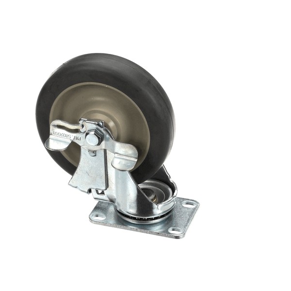 Duke 214535 Cold Pan Swivel Caster W/Brake 5" 6 Load Height