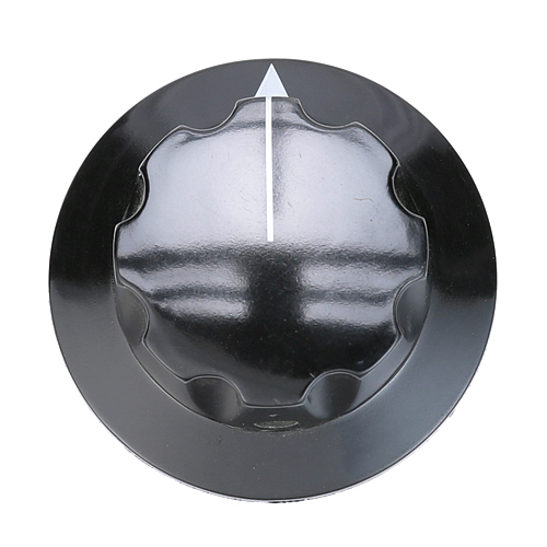 Frymaster 810-0334 2" Black Indicator Knob with Pointer
