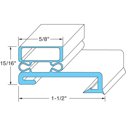 Victory 50384302 Door Gasket