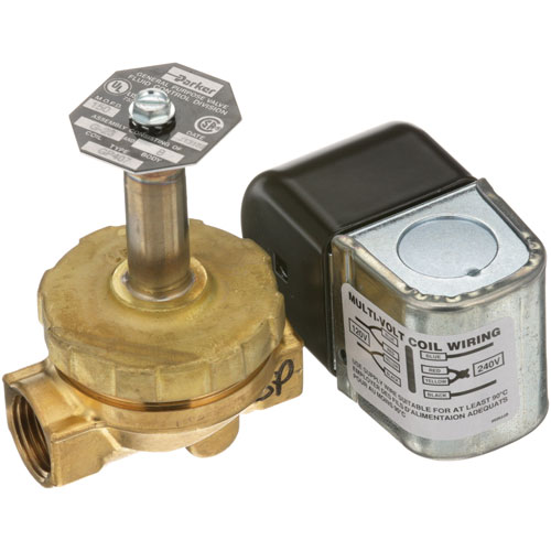 Hobart 98260 Dishwasher Solenoid Valve 1/2" 120/240V