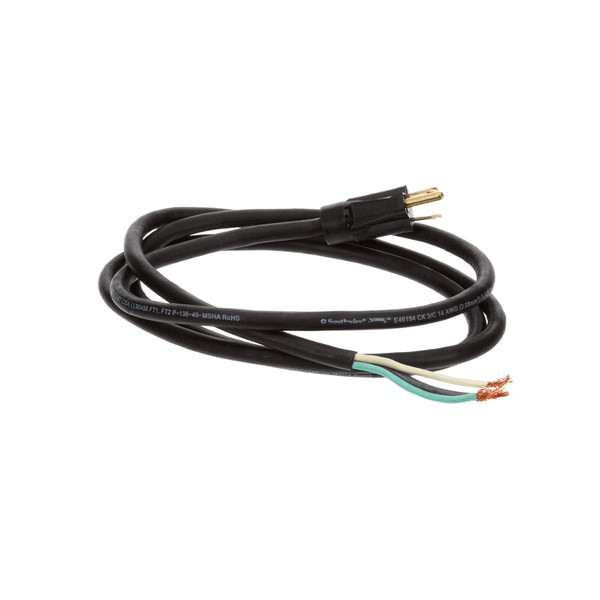 APW AS-1542002 NEMA 5-15P Cordset 14/3AWG 90&deg;C 300V