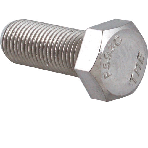 Vollrath 379019 Hex Head Screw, 3/8"-24X1",SS