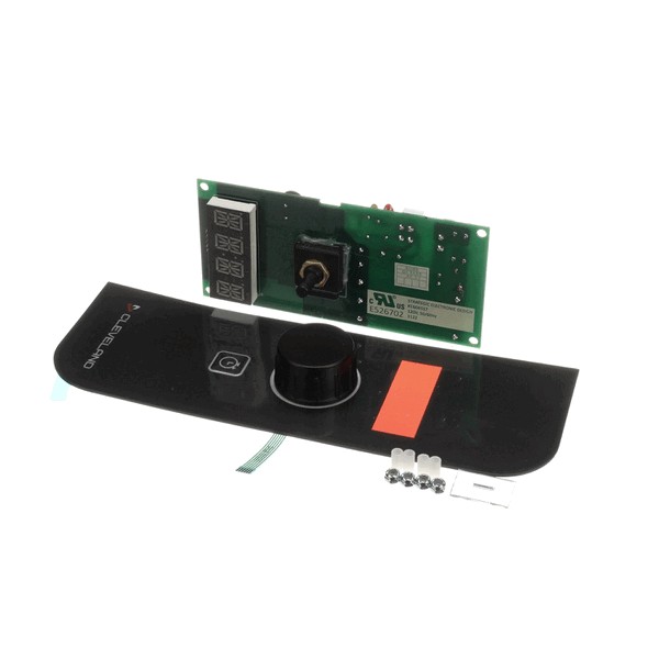 Cleveland KE004164 Convection Steamer Timer Board Assembly W/Digital Display & Overlay
