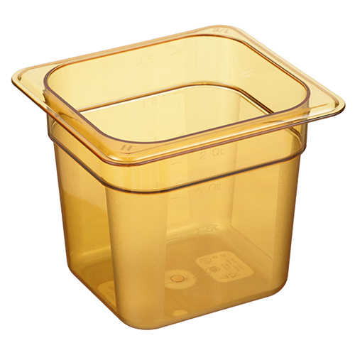 Cambro 66HP772 Sixth Size 6In Food Pan Hight Heat