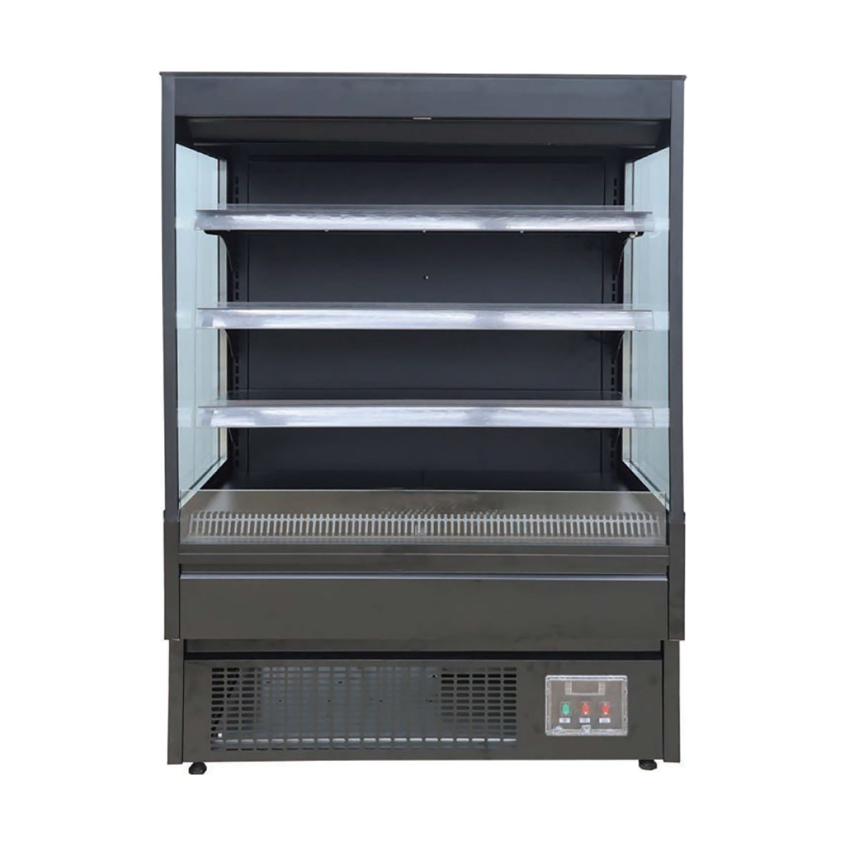 VITLIFE Commercial VKMD-P0970SS 36" Self-Serve Open Air Merchandiser Cooler 14.7 cu. Ft.