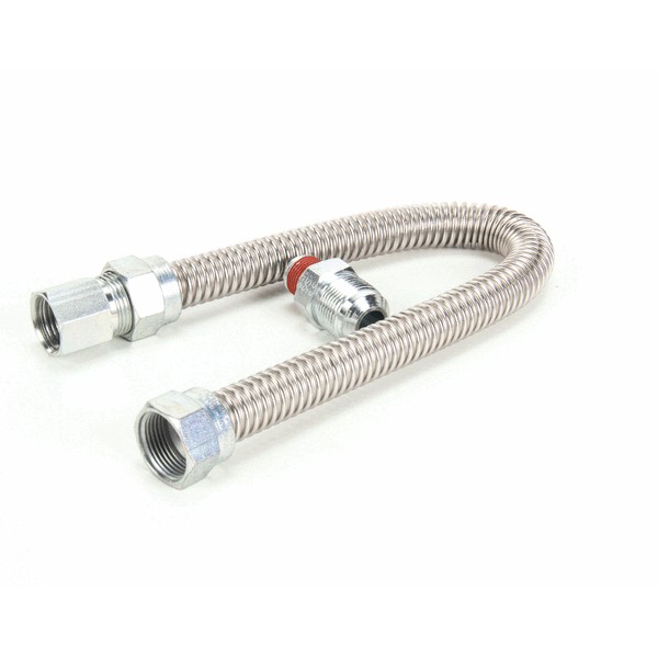 Vulcan Hart 00-423828-00007 Oven Flex Tube 18" Long 3/8" MPT