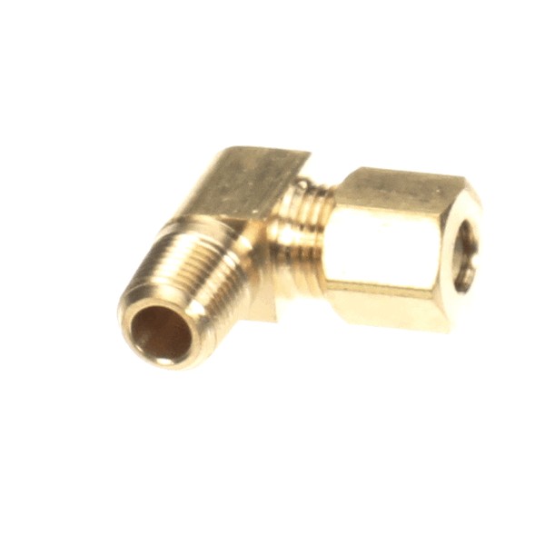 Crown Steam 9659-1 Gas Skillet Brass Elbow 1/4" Tube 1/8" Male NPT 90&deg;