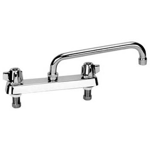 Component Hardware Group TLL11-8106-SE1Z Deck Mount Faucet 8" W/6" Spout Lead-Free