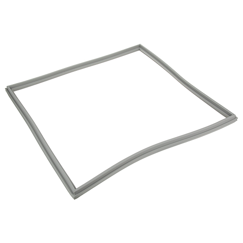 Randell INGSK0108 Door Gasket 25-3/4" X 27-1/2", 7/16" MAG, 1" TOP OD, 7/16" MAG, 15/16" BASE, 1-3/16" HIGH, PUSH-IN, Gray