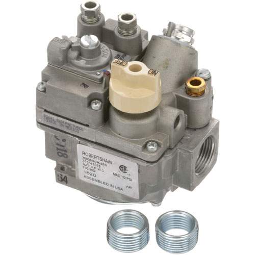 Garland 1587700 Nat Gas Bleed Gas Actuator, 3/4" FPT,300,000 BTU