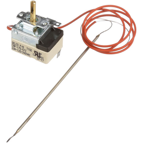 Caddy COV5 T150 Thermostat W/ 1/8" X 9" Bulb, D-Stem