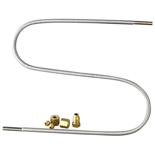 Imperial 37001-24 Flex Tube Kit W/Breakaway Fitting SS 3/16"